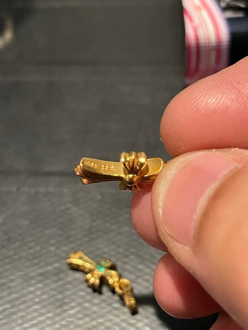 クロムハーツ22K ベイビーファット クロムハーツ22K PAVEエメラルド