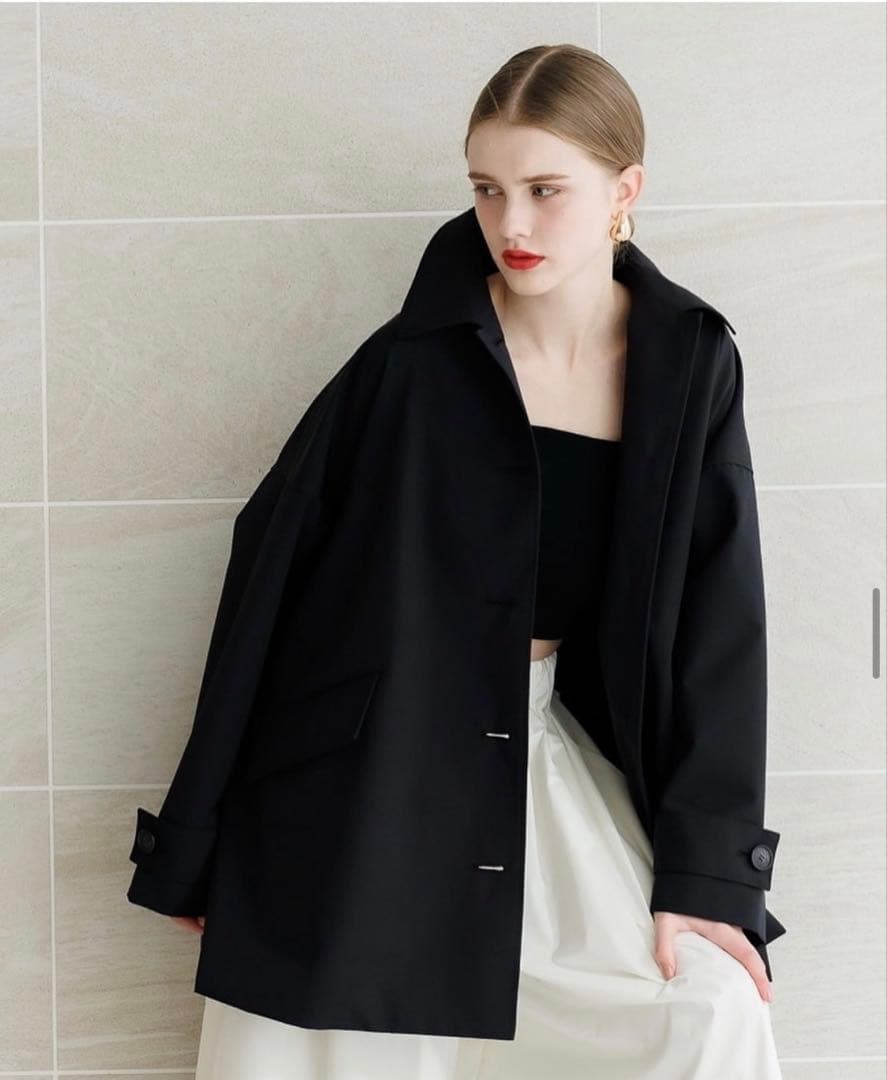 【超美品】liten 完売品　トレンチコート