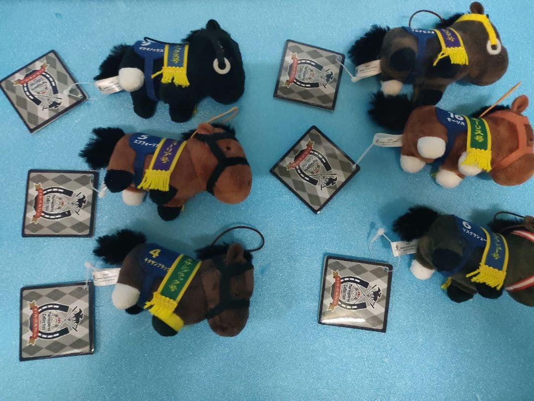 サラブレッドコレクション　ミニマスコット6 競馬　ぬいぐるみ