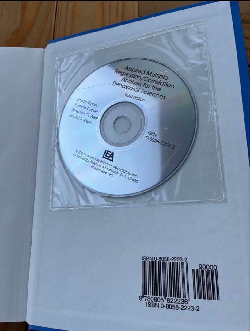 語学・辞書・学習参考書 Applied Multiple Regression Correlation
