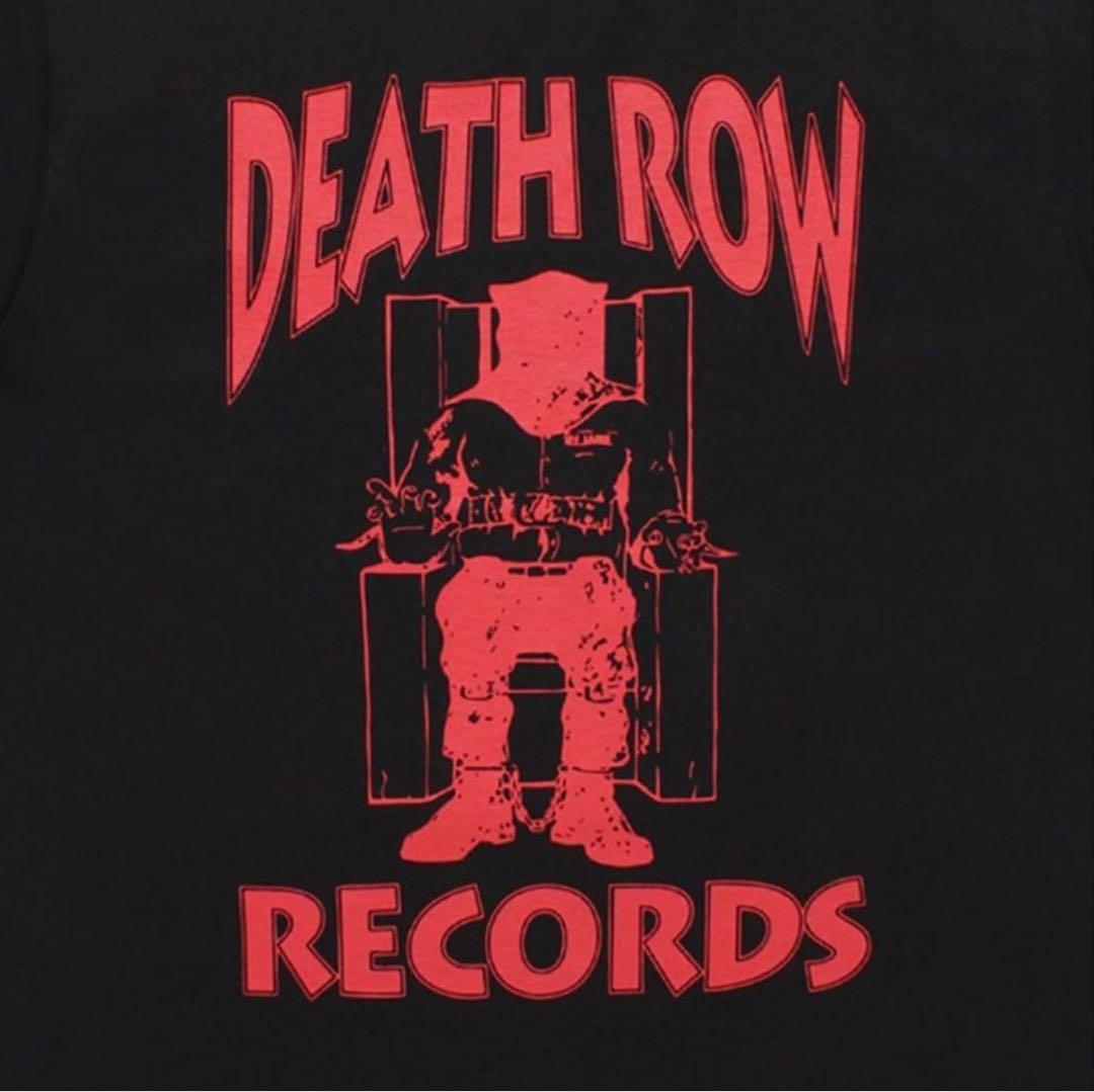 ワコマリア　DEATH ROW RECORDS Tシャツ ブラック　M