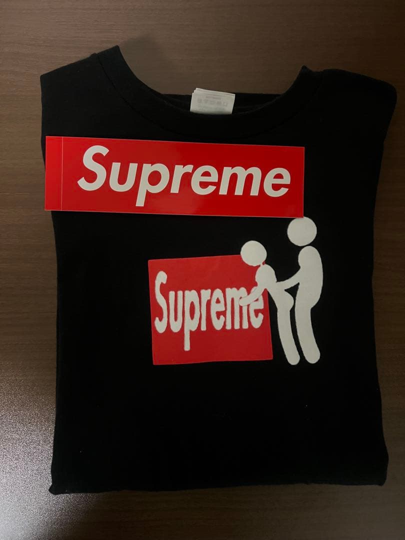 トップス Supreme stick tee black