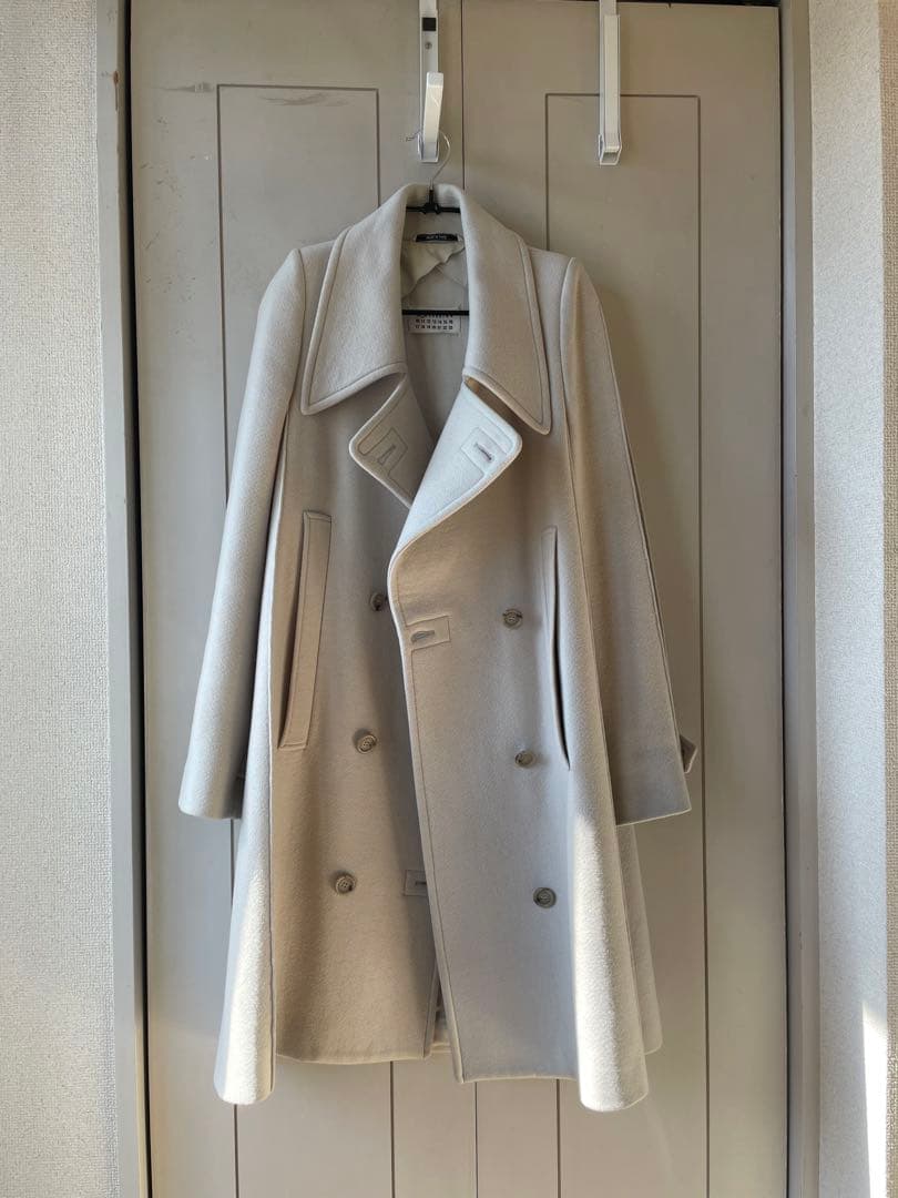 【レディース】MAISON MARTIN MARGIELA ウールアンゴラコート