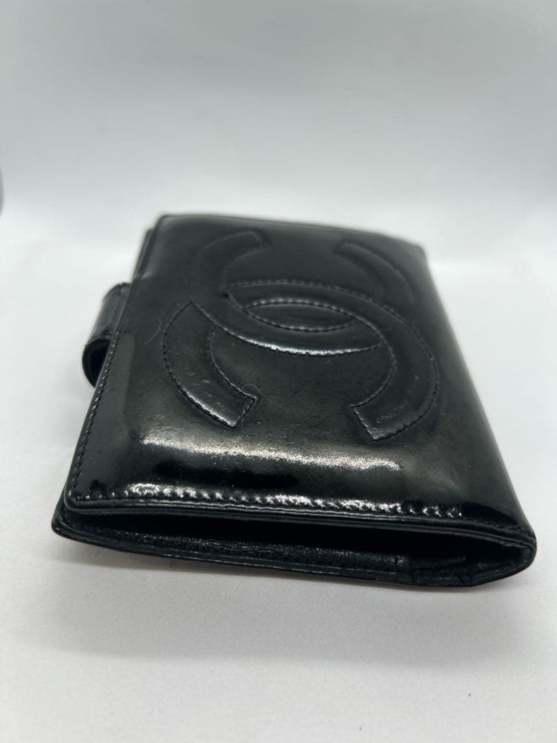 CHANEL シャネル ココマーク コンパクトウォレット　折り財布/715
