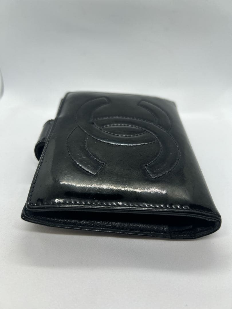CHANEL シャネル ココマーク コンパクトウォレット　折り財布/715