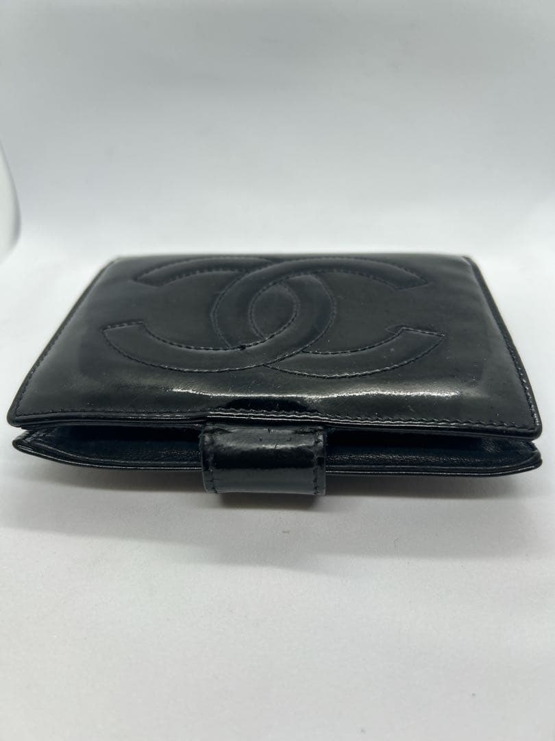CHANEL シャネル ココマーク コンパクトウォレット　折り財布/715
