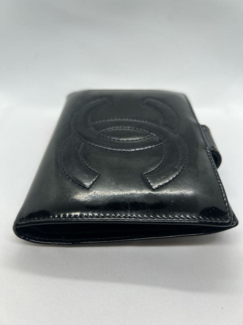 CHANEL シャネル ココマーク コンパクトウォレット　折り財布/715