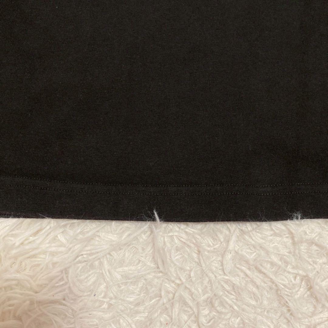 DIOR プリントTシャツ ブラック S カジュアル オシャレ 着回し イラスト