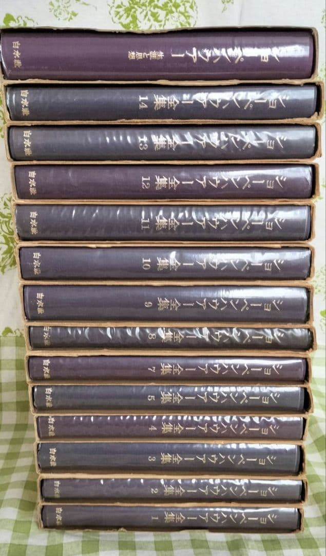 ショーペンハウアー全集　14冊