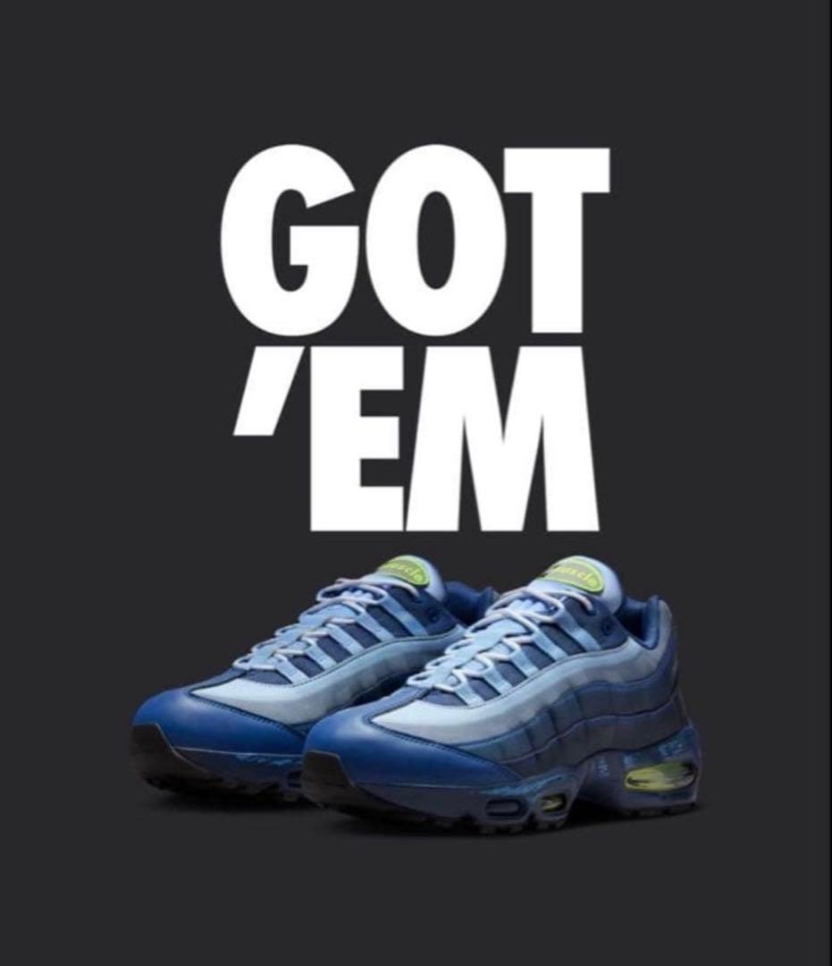 靴 Nike Air Max 95 QS YGO 117404-400 US 8.5