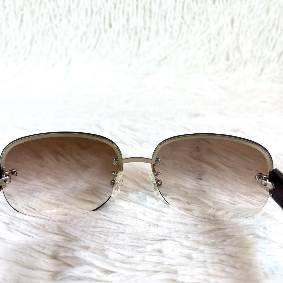 美品　GIVENCHY　ジバンシー　サングラス　SGY263　ブラウンレンズ