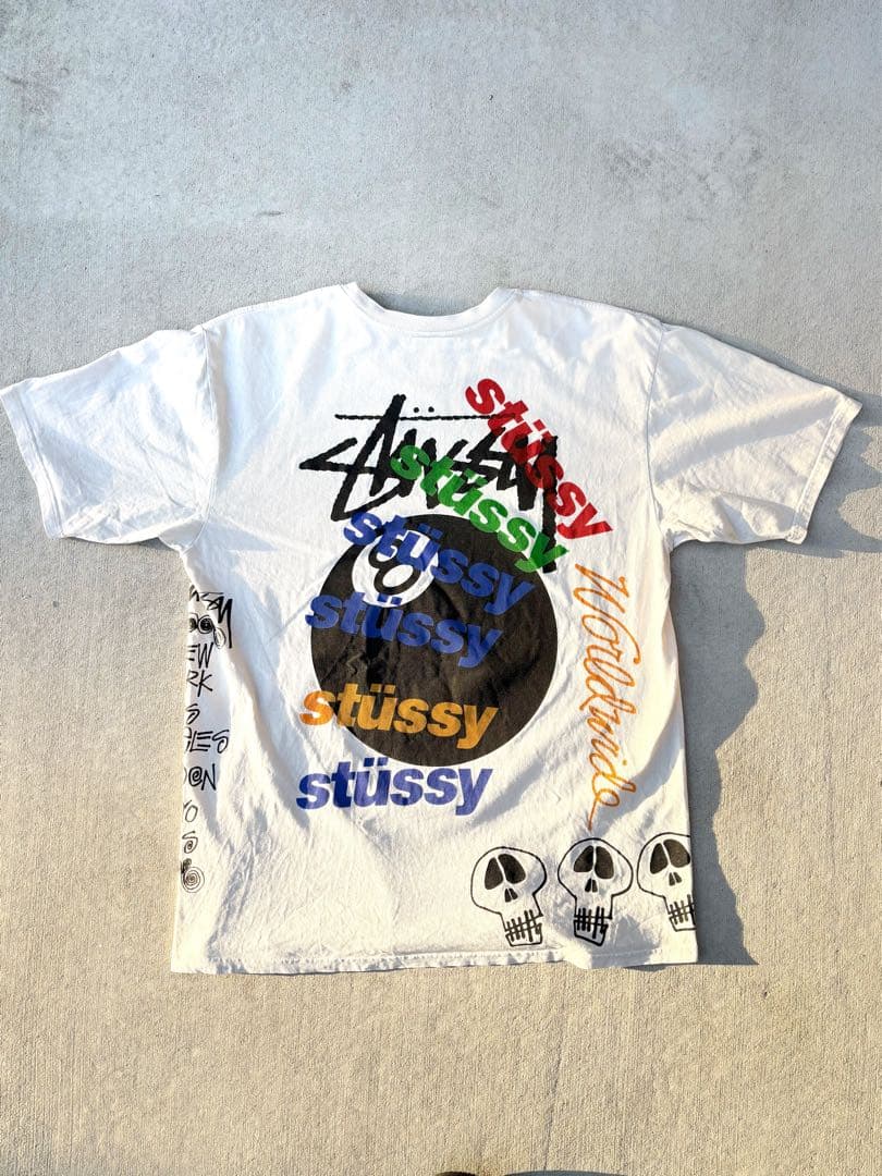 STUSSY TEST STRIKE PIGMENT DYED Tシャツ