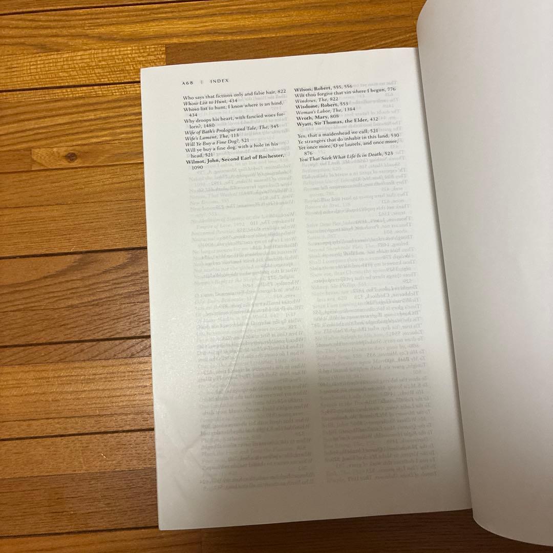 語学・辞書・学習参考書 The Norton Anthology English Literature