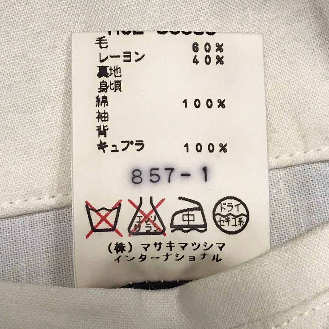 新品未使用　MASAKI MATSUSHIMA ウールテーラードジャケット　3