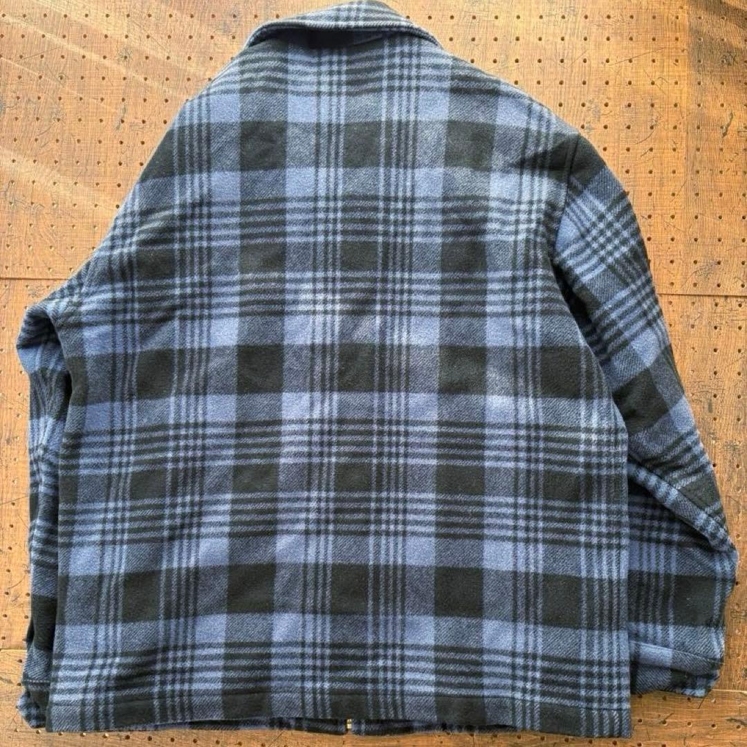 オシュコシュ B'GOSH ウール ワークジャケット メンズ L チェック