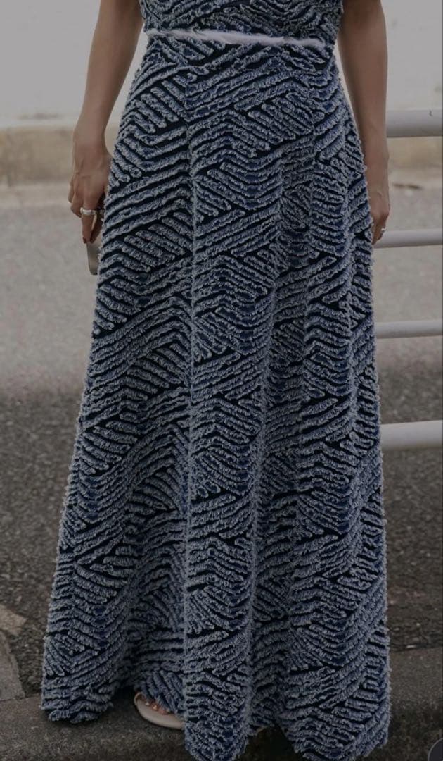 TAYLOR OPAL DENIM SKIRT ameri デニム