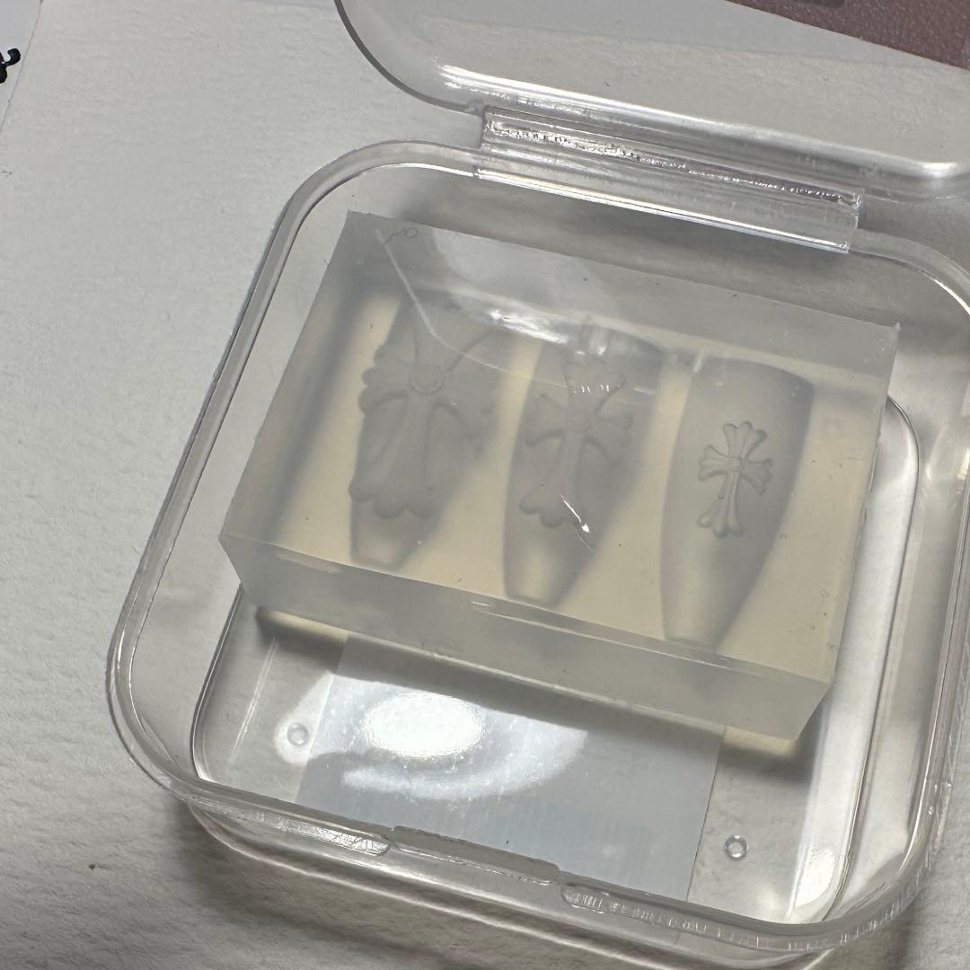 パ*プ様 クロム シリコンモールド Dnail クロス
