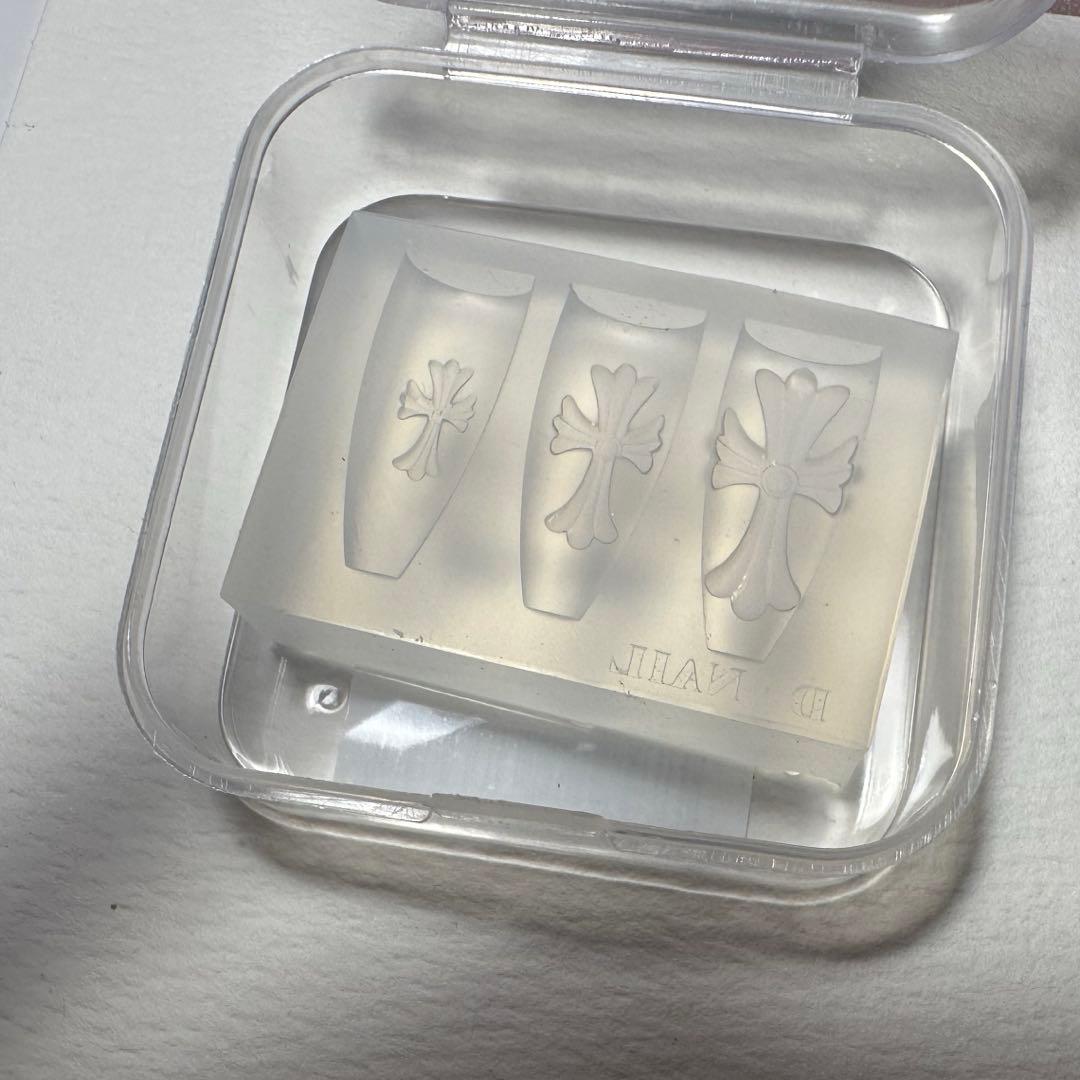 パ*プ様 クロム シリコンモールド Dnail クロス