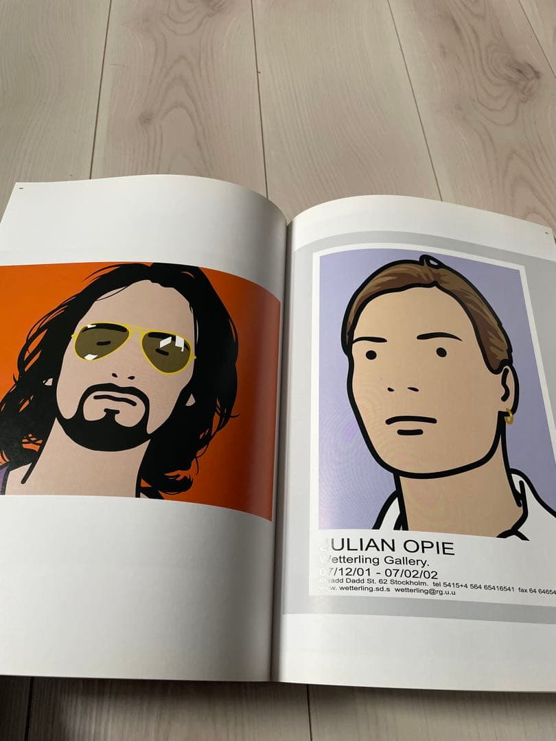 ジュリアンオピー　カタログ　JULIAN OPIE 図録