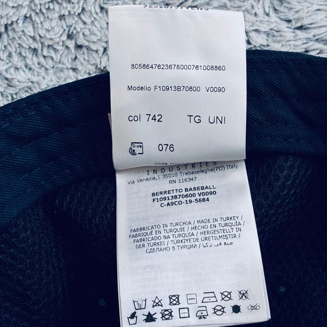 美品　MONCLER モンクレール　キャップ　帽子　 ネイビー