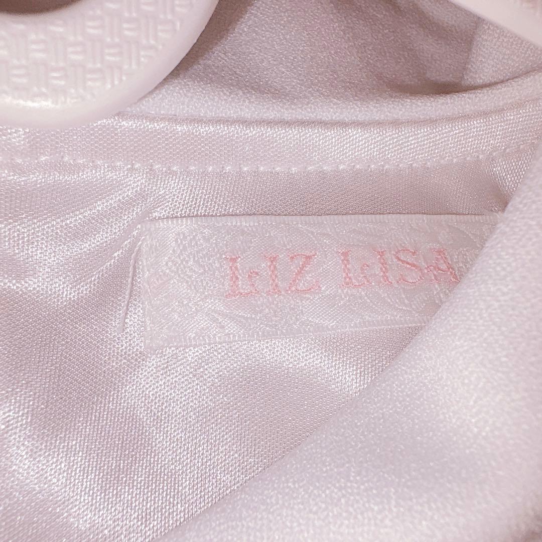 LIZLISA ストロベリーティーパーティー柄 ワンピース ピンク 半袖