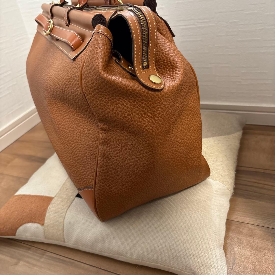 美品　豊岡鞄 木和田 マリエラ天棒ボストンバッグ MARIERA 2way