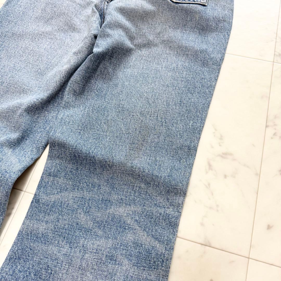 【MOUSSY】マウジーMVS FLARE ロング フレアデニム ブーツカット