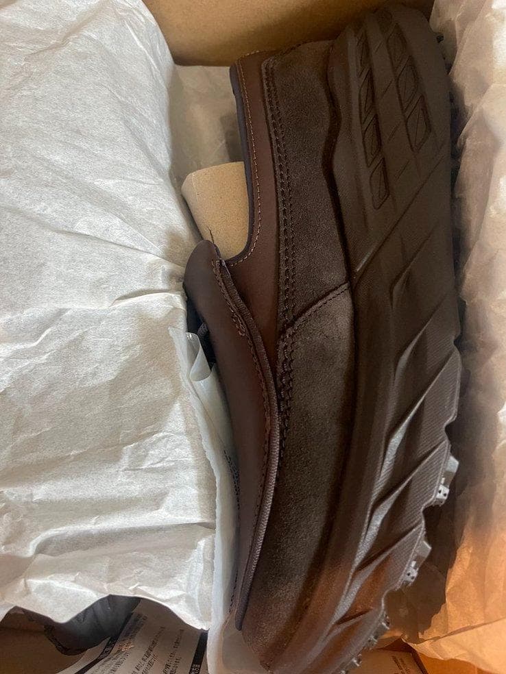 26.5cm Hoka スピード ローファー Walnut ブラウン