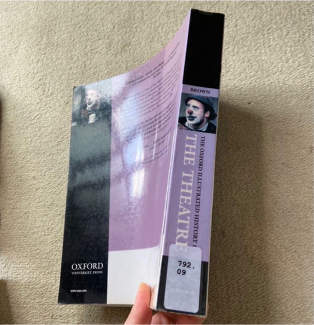History of Theatre 演劇 劇場 歴史 芸術 洋書