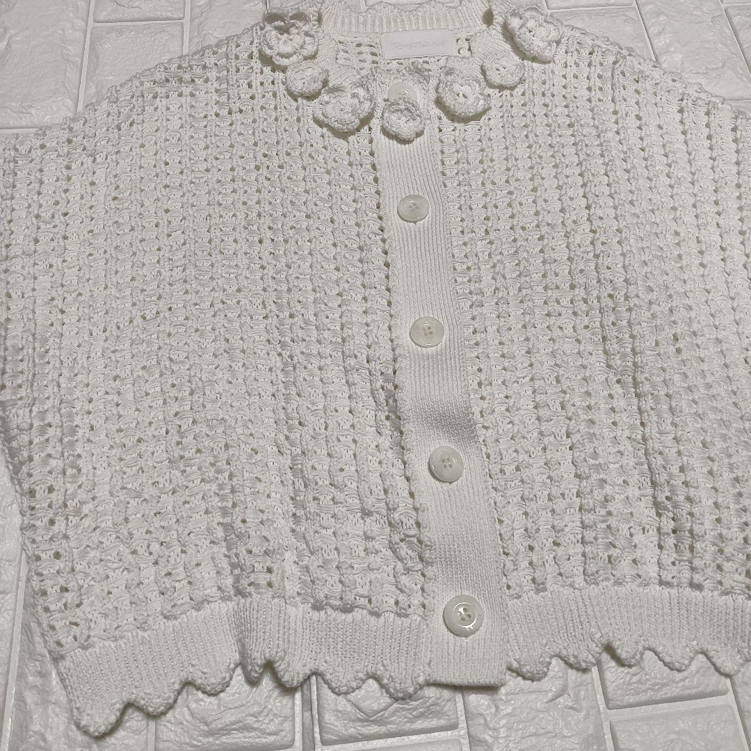 美品✨ ロージーモンスター viola crochet cardigan 完売品