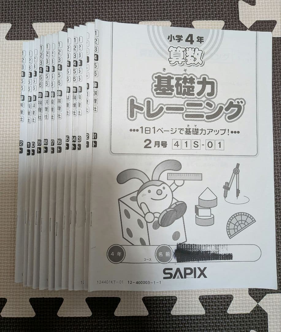 サピックス　SAPIX　小学４年生　2024年度　１年分　フルセット