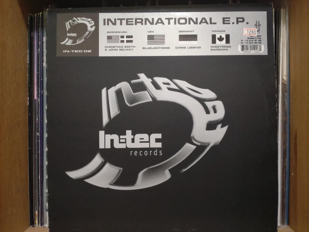 Intec （8枚セット） レコード レーベル TECHNO テックハウス