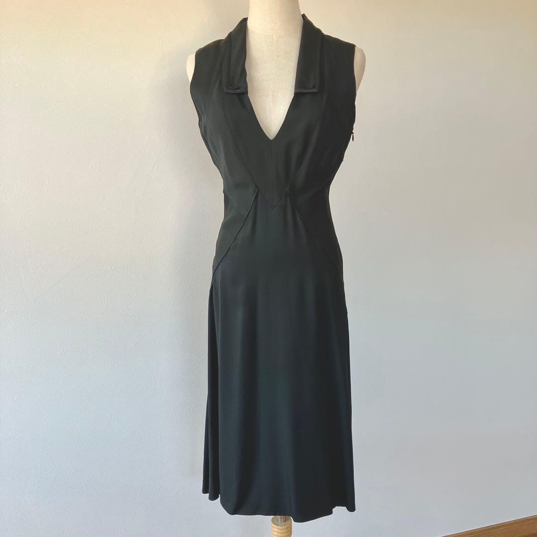 なな　バレンシアガ BALENCIAGA ノースリーブワンピース黒38
