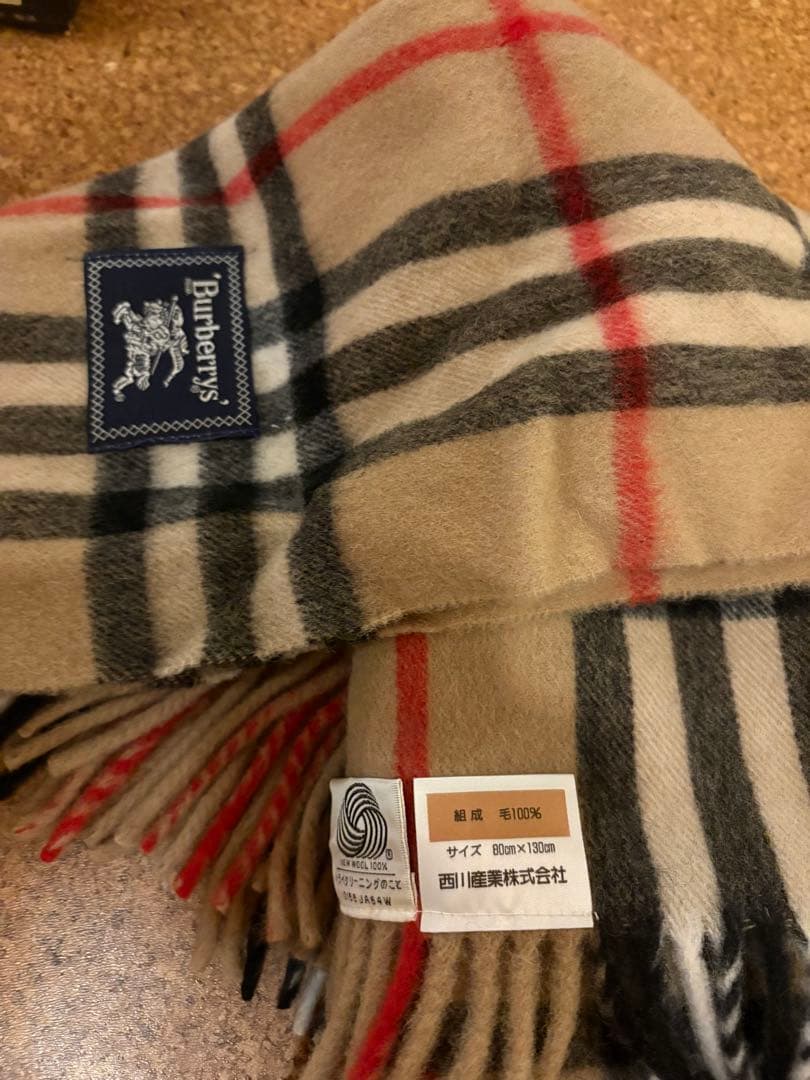 Burberrys チェック柄ストール　大判【未使用】