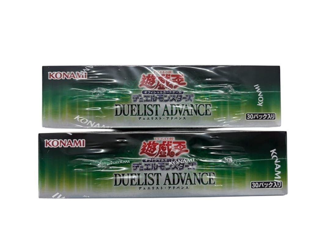 遊戯王　DUELIST ADVANCE 2box シュリンク付　新品未開封