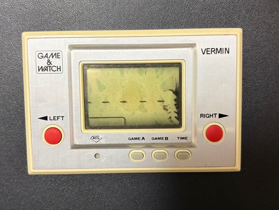 Game & Watch Vermin ゲーム機　バーミン