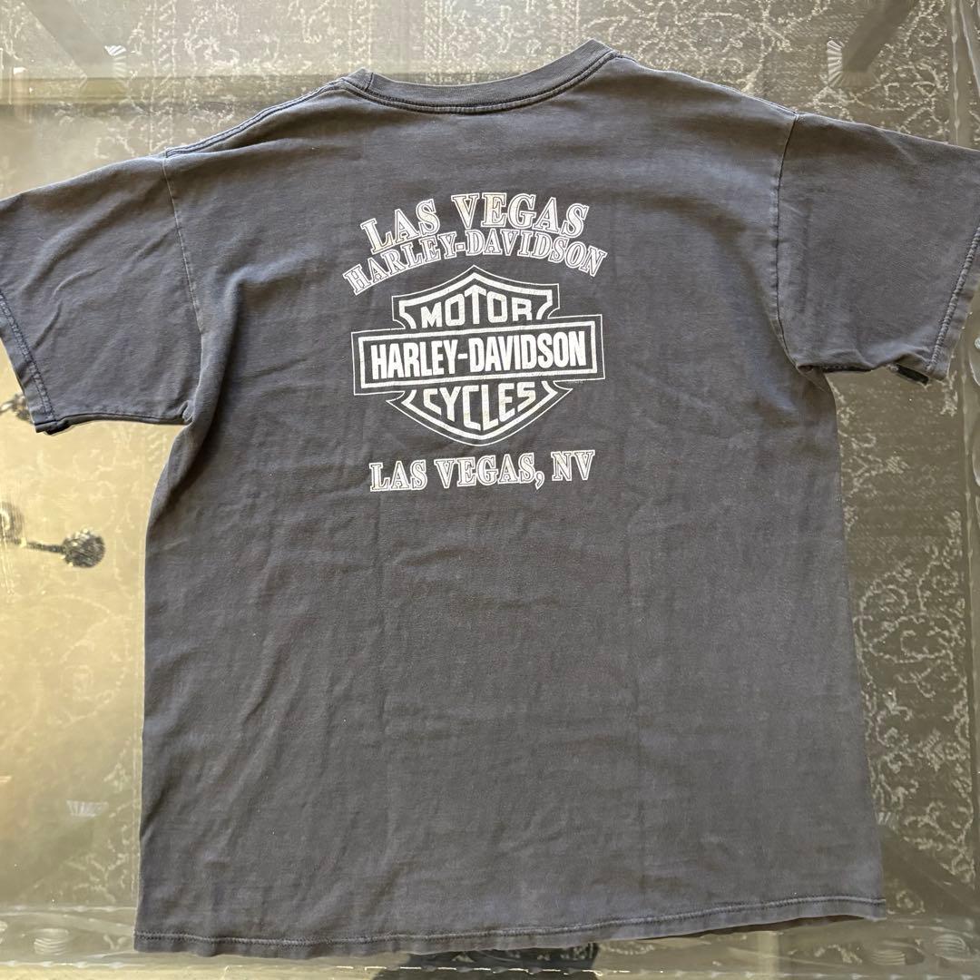 00s Harley-Davidson ラスベガス 両面プリントTシャツ　USA