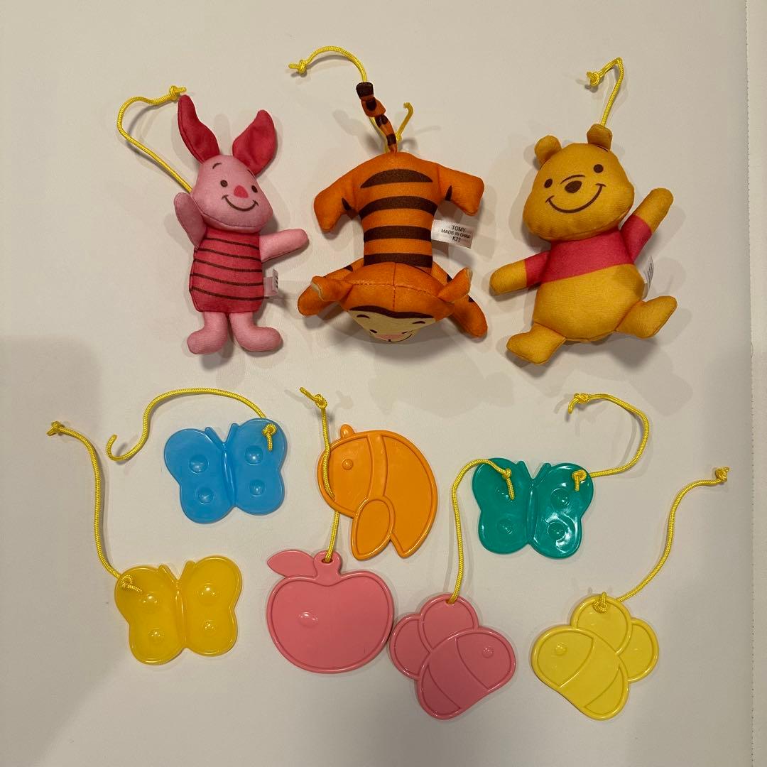 【美品】くまのプーさん　6WAYジムにへんしんメリー