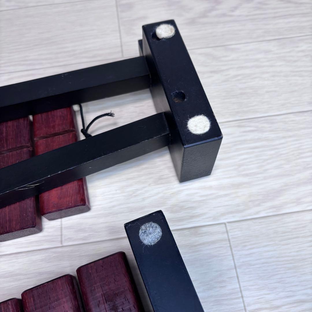 ☆美品☆YAMAHA ヤマハ　卓上木琴　TX-6 32音　マレット付き