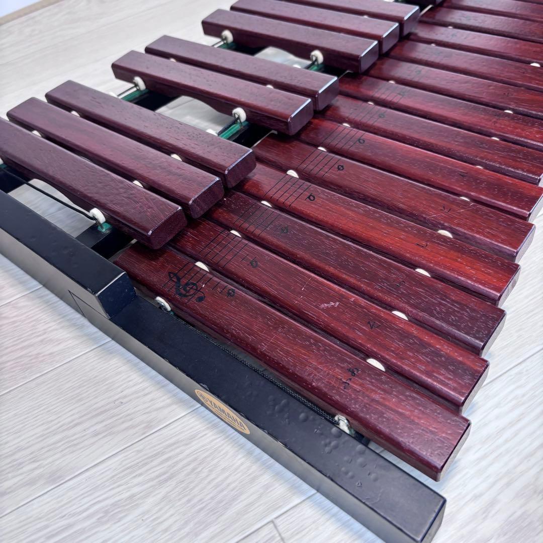 ☆美品☆YAMAHA ヤマハ　卓上木琴　TX-6 32音　マレット付き