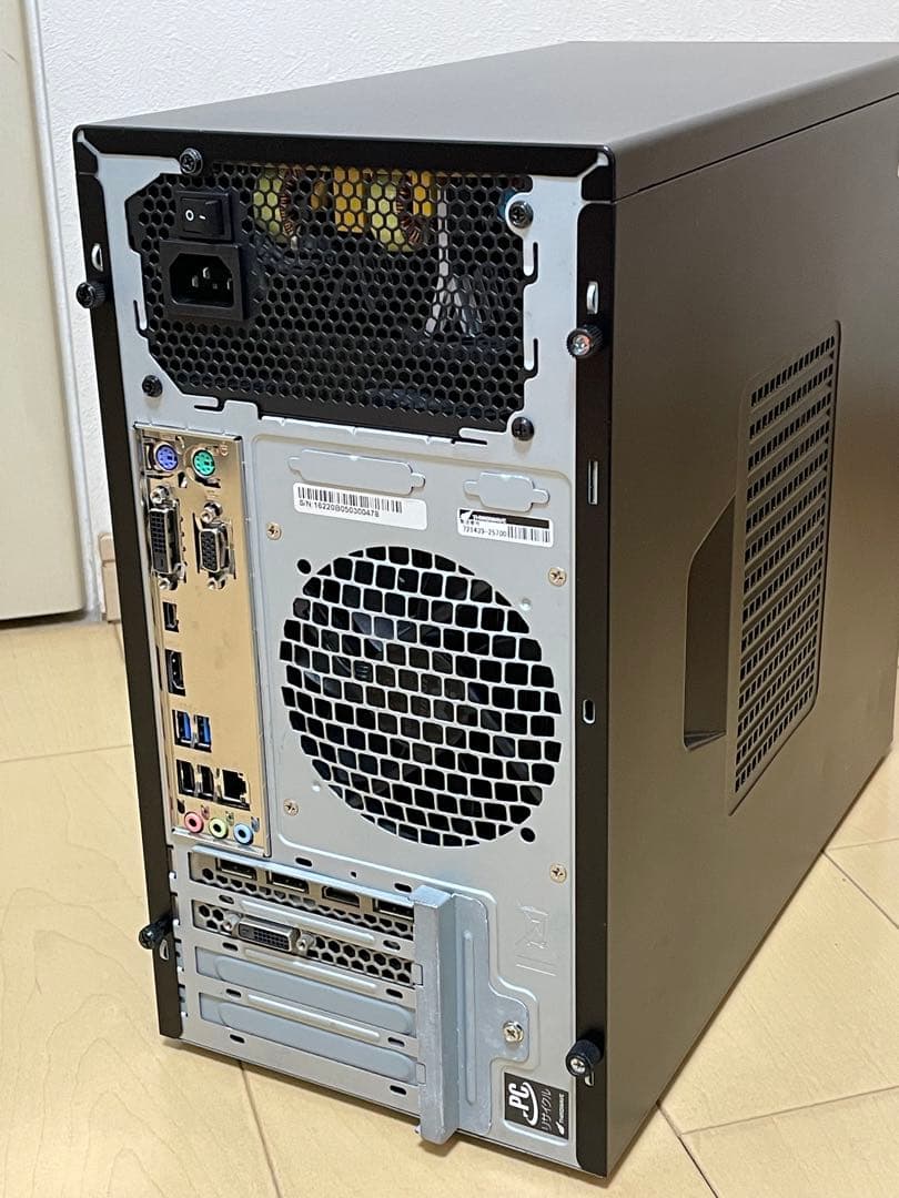 デスクトップPC i7-7700 GTX1060 SSD275GB HDD2TB