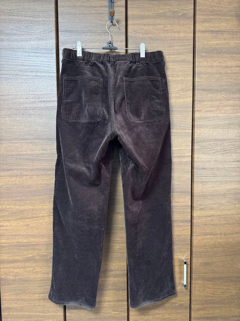 無印良品 木の実から作ったカポック混コーデュロイジャケット・ワイドパンツ セット