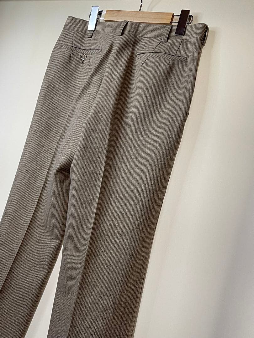 ダーバン PIATTELLI スーツ セットアップ メンズ ブラウン 古着