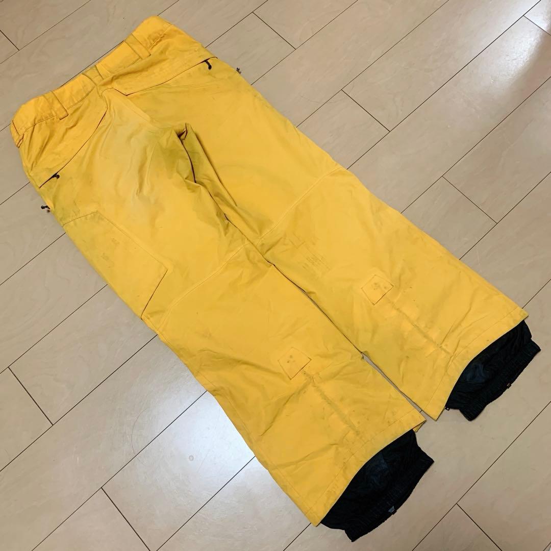 値下げ交渉OK‼️ BURTON ak パンツ イエロー GORE-TEX スノボ