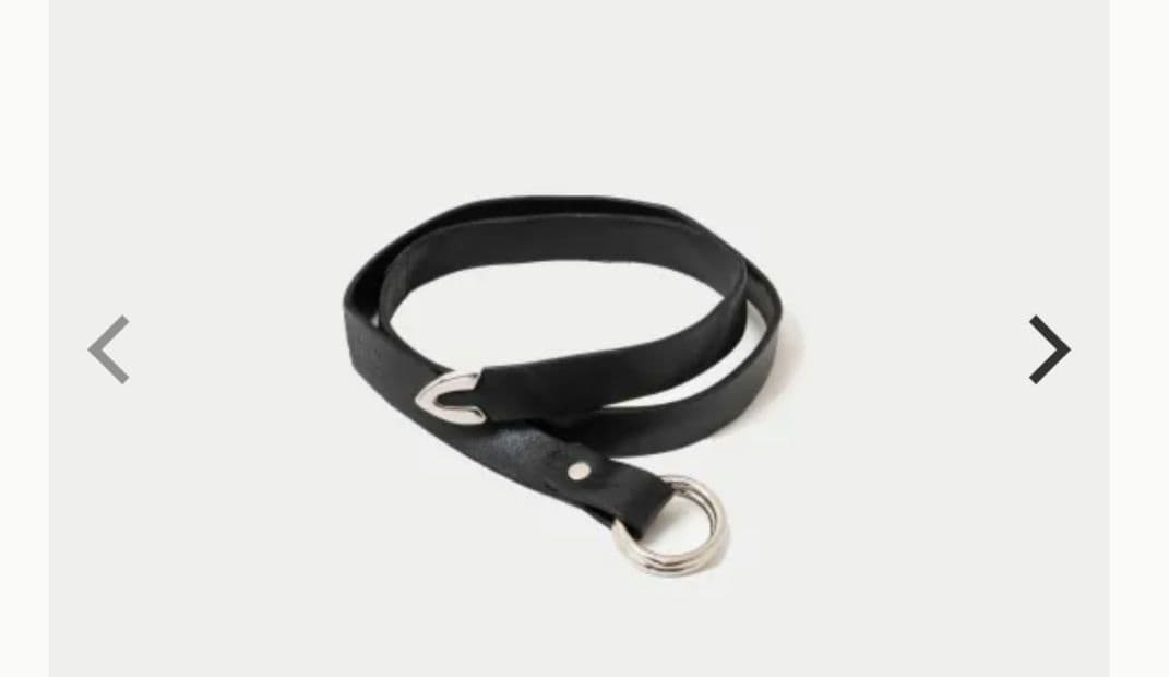 MASTER＆Co. / DAYTONA LEATHER RING BELT