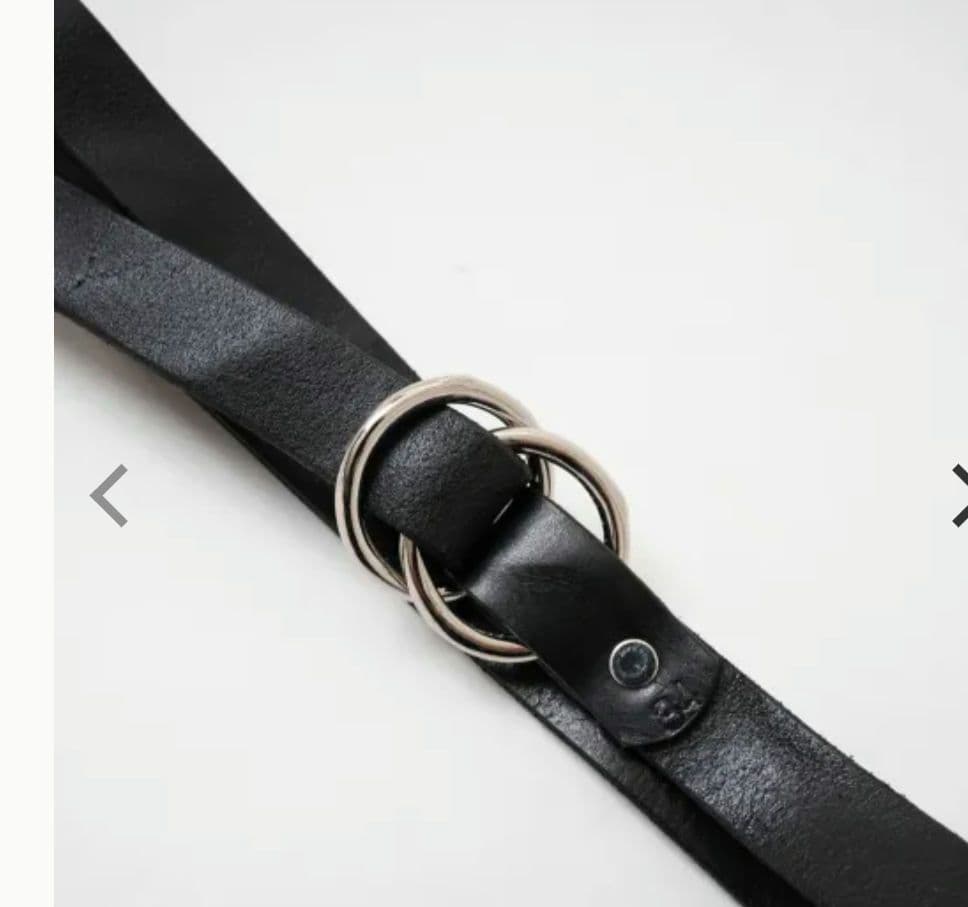 MASTER＆Co. / DAYTONA LEATHER RING BELT