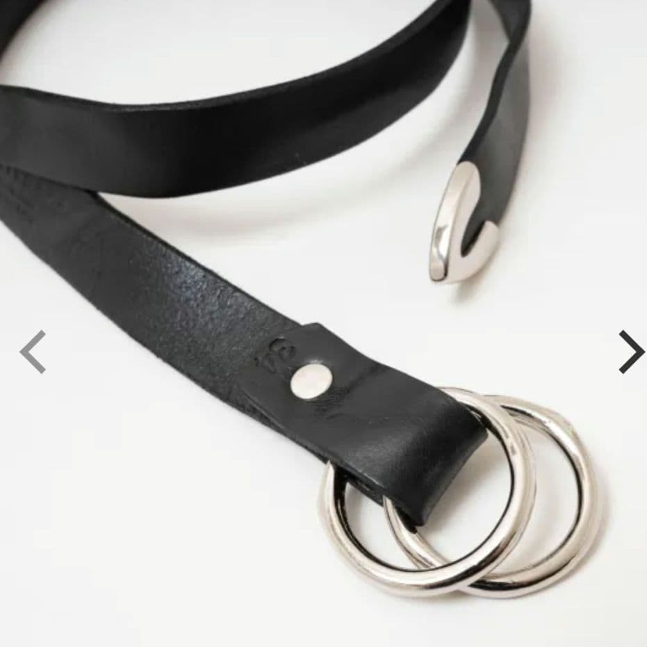 MASTER＆Co. / DAYTONA LEATHER RING BELT