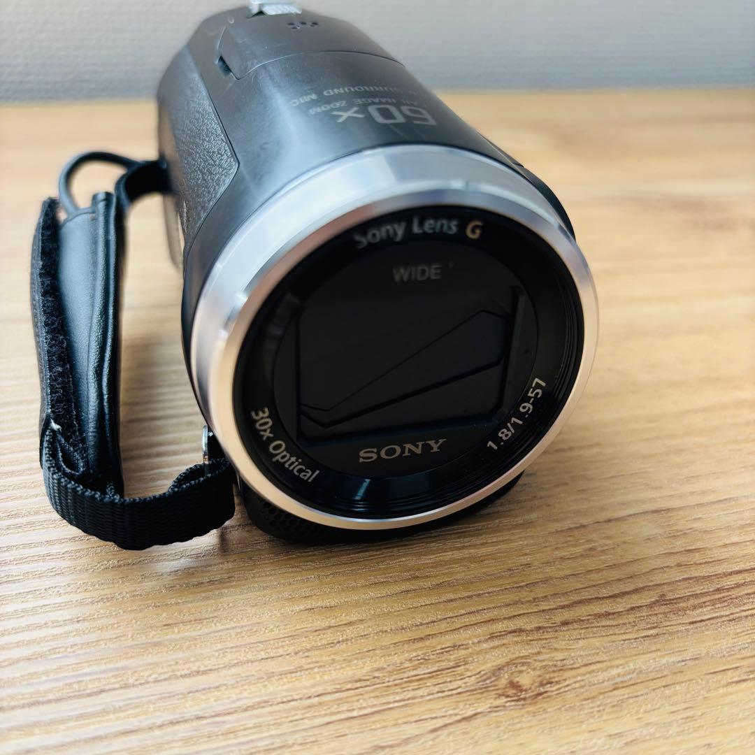 【動作品】SONYハンディーカム（HDR-CX675）アクセサリー 三脚付属