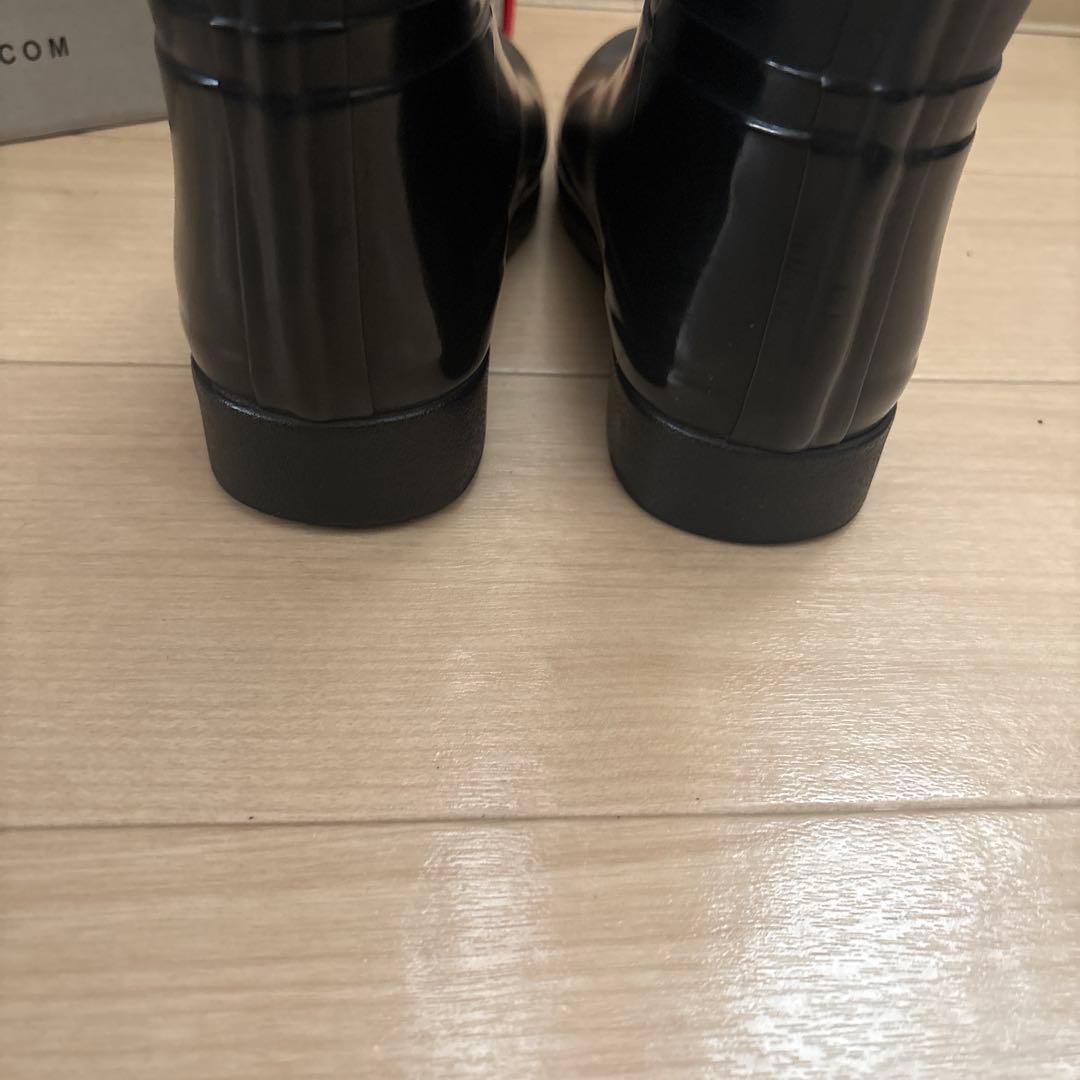 HUNTER レインブーツ 黒 38