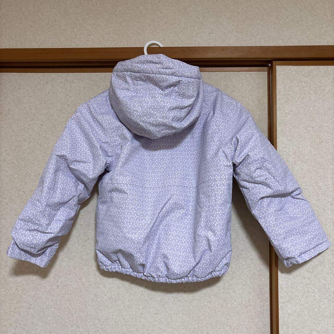 【時間限定値下げ】Columbia 子ども用スキーウェア 紫　上下セット　ＸＸＳ
